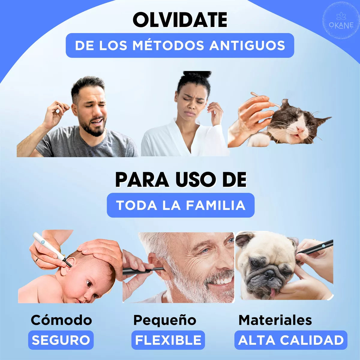 Removedor de Cerumen con Cámara HD